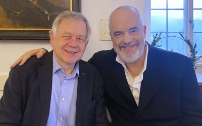 Frühstück mit MP Edi Rama (Republik Albanien)