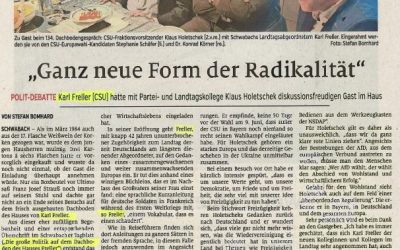 Am 9. Juni 2024 ist die Europawahl. Wählen gehen!