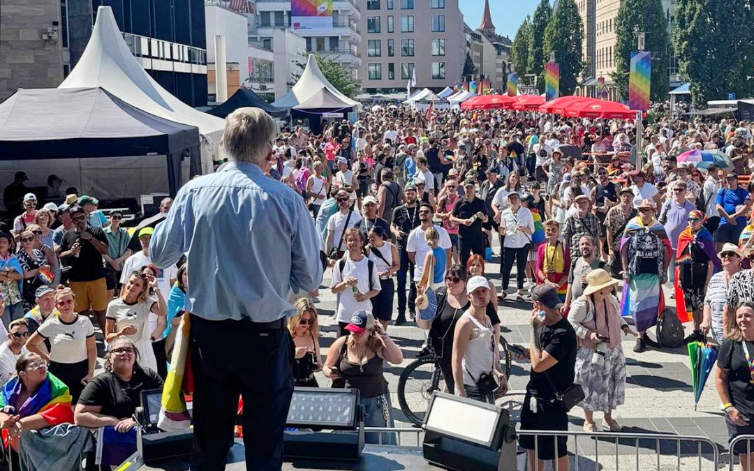 Nürnberg setzt ein Zeichen der Vielfalt beim CSD 2025