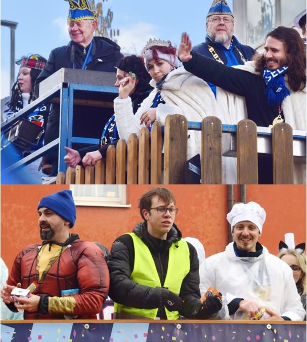 Faschingsdienstag beim Faschingsumzug der Schwabanesen