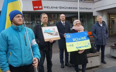 Vier Jahre Krieg gegen die Ukraine – Unsere Verantwortung bleibt