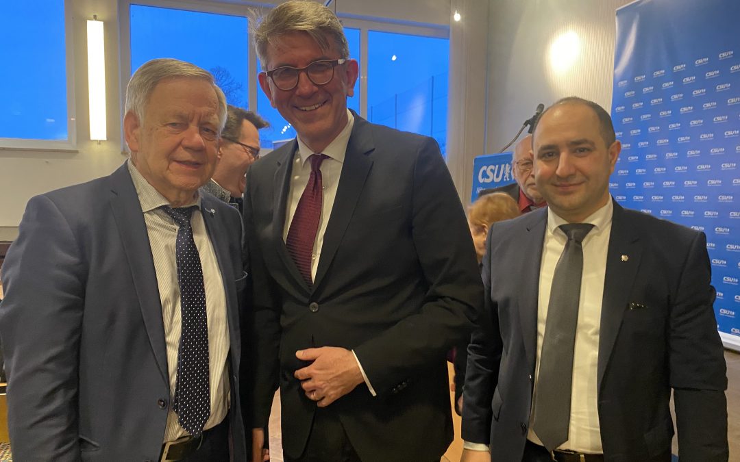 Starker Neujahrsempfang zu dem die CSU Langwasser eingeladen hatte