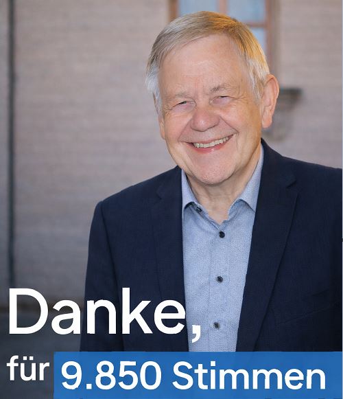 Danke für 9.850 Stimmen der Stadtratskandidatur Schwabach!