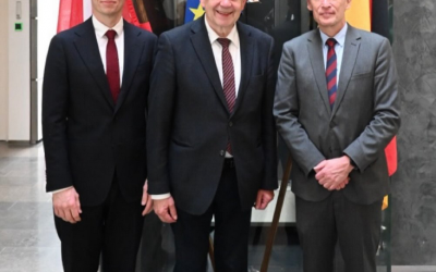 Austausch im Haus der Nordischen Botschaften